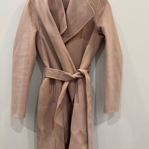 Elegant Blush Pink Women's Coat